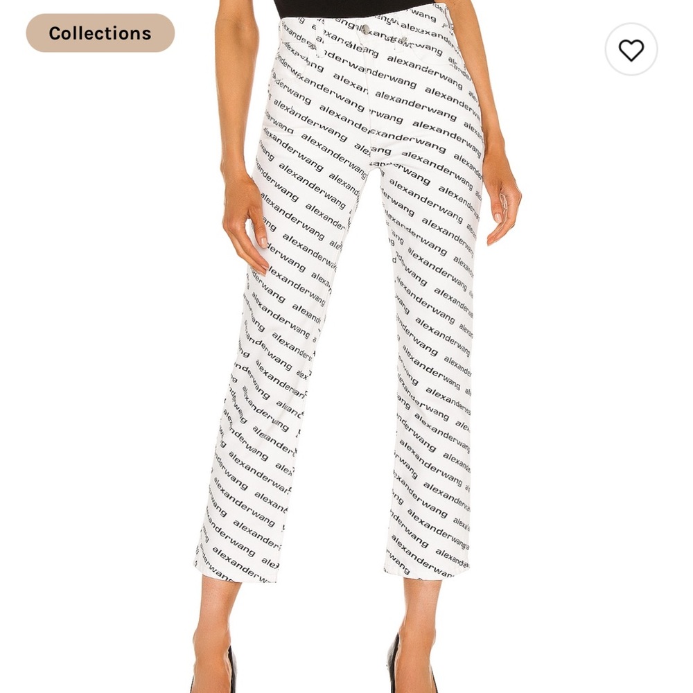 Alexander Wang high rise slim jeans